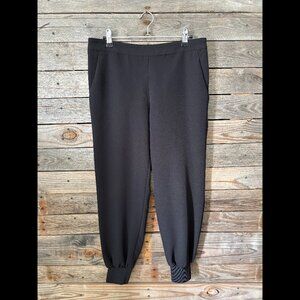 Express Black Jogger Ankle Dress Pants with Pockets - Size M